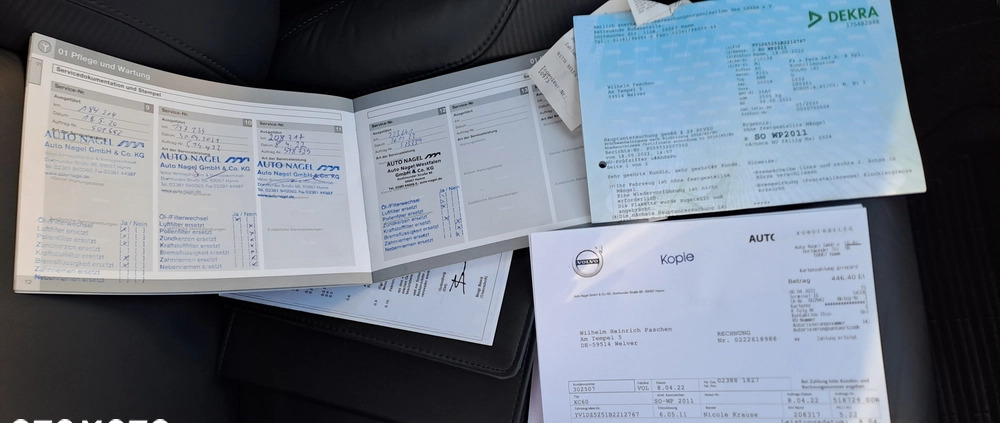 Volvo XC 60 cena 52900 przebieg: 235000, rok produkcji 2011 z Stepnica małe 137